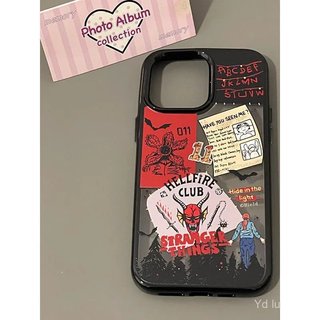 Paint Strange Story Minh họa Niche Art Vỏ trong suốt hợp thời trang cao cấp Thích hợp cho iPhone 17promax 14 15pro 16promax 13 12 Chống sốc 17pro 14pro 15plus 16plus xr 13promax Vỏ điện thoại chống sốc