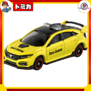 Takara Tomy Tomica No. 120 Honda Civic TYPE R Race Control Car (Box) Miniature Toy for Ages 3 and Up