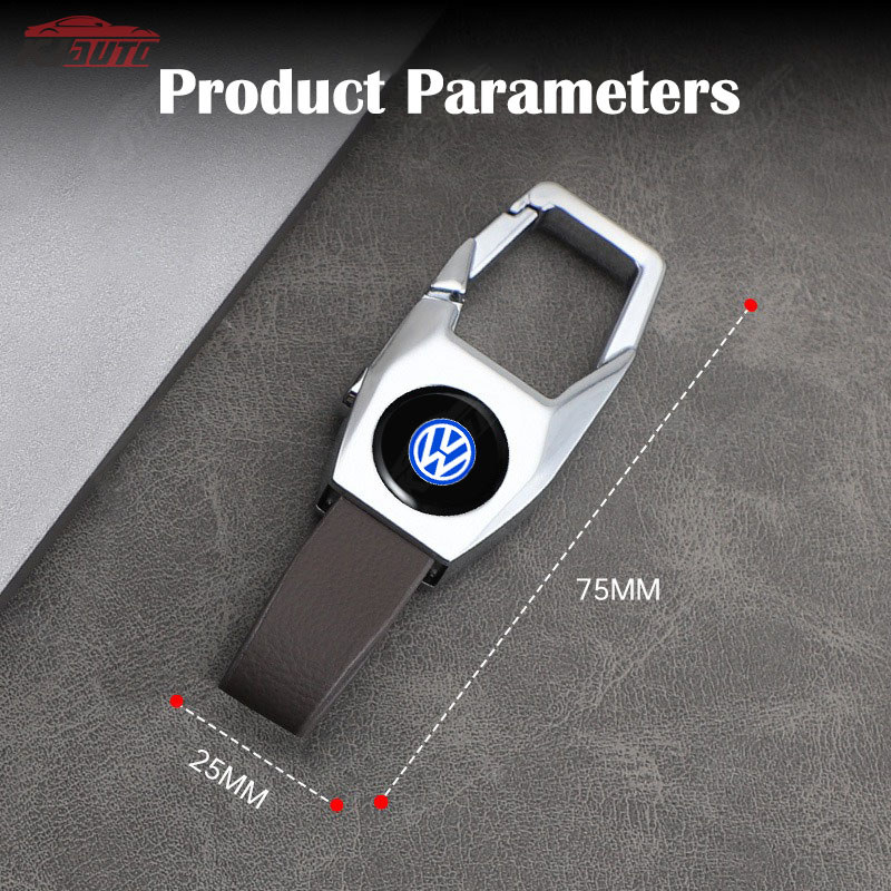 VW Volkswagen Da Kim Loại Xe Móc Khóa Cao Cấp Khóa Phong Cách Móc Khóa Xe Máy Móc Khóa Cho Polo Fox Gol Up Golf Beetle Santana Sagitar Tiguan Passat