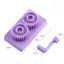 NOTE1 Giấy Quilling Crimper, Chức năng uốn màu tím Máy giấy uốn, Công cụ dập nổi Bump Máy nhăn nhựa Máy làm sóng Giấy Crimper Dụng cụ tác phẩm nghệ thuật thủ công
