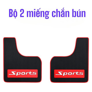 Bộ 2 tấm chắn bùn xe ô tô,chống nước bẩn,bàn đất bắn lên xe sire 43x23 và 27x23