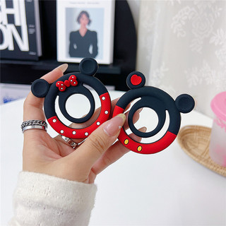 Mickey Cat Stitch Chú Heo Dễ Thương Winnie the Pooh Thủy Thủ Mặt Trăng Ngôi Sao Cặp Đôi Silicon Hoạt Hình Nhẫn Từ Tính