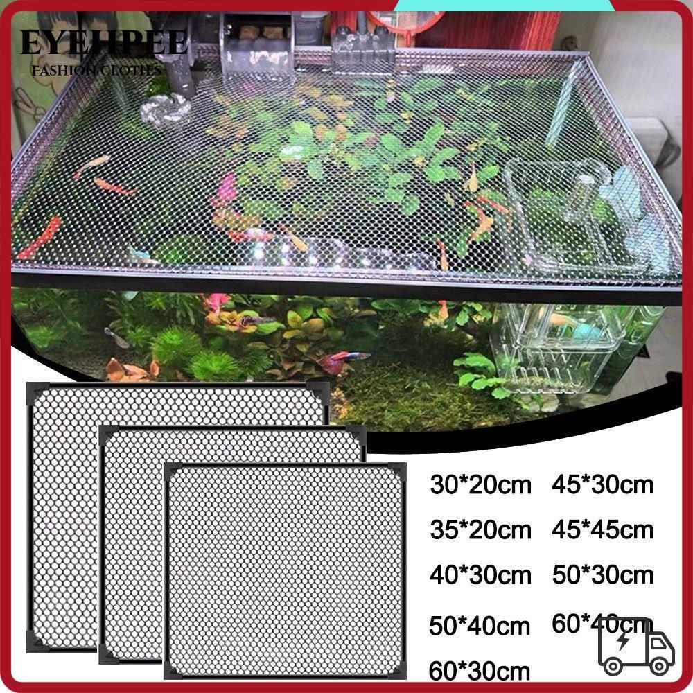 EYEHPEE Nắp Lưới Bể Cá Từ Tính Chống Nhảy - Lưới Bảo Vệ Bể Cá Rùa Tự Lắp Đặt Dễ Dàng & Bền Chắc