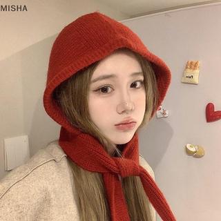 Misa Balaclava Bonnet Nữ - 2 Trong 1, Dệt Kim Giữ Ấm Cho Mùa Đông