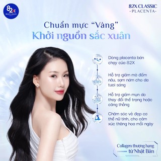 82X Placenta Classic - Nước Uống Hỗ Trợ Duy Trì Tính Nữ, Cải Thiện Sắc Tố Da (500ml/Chai)