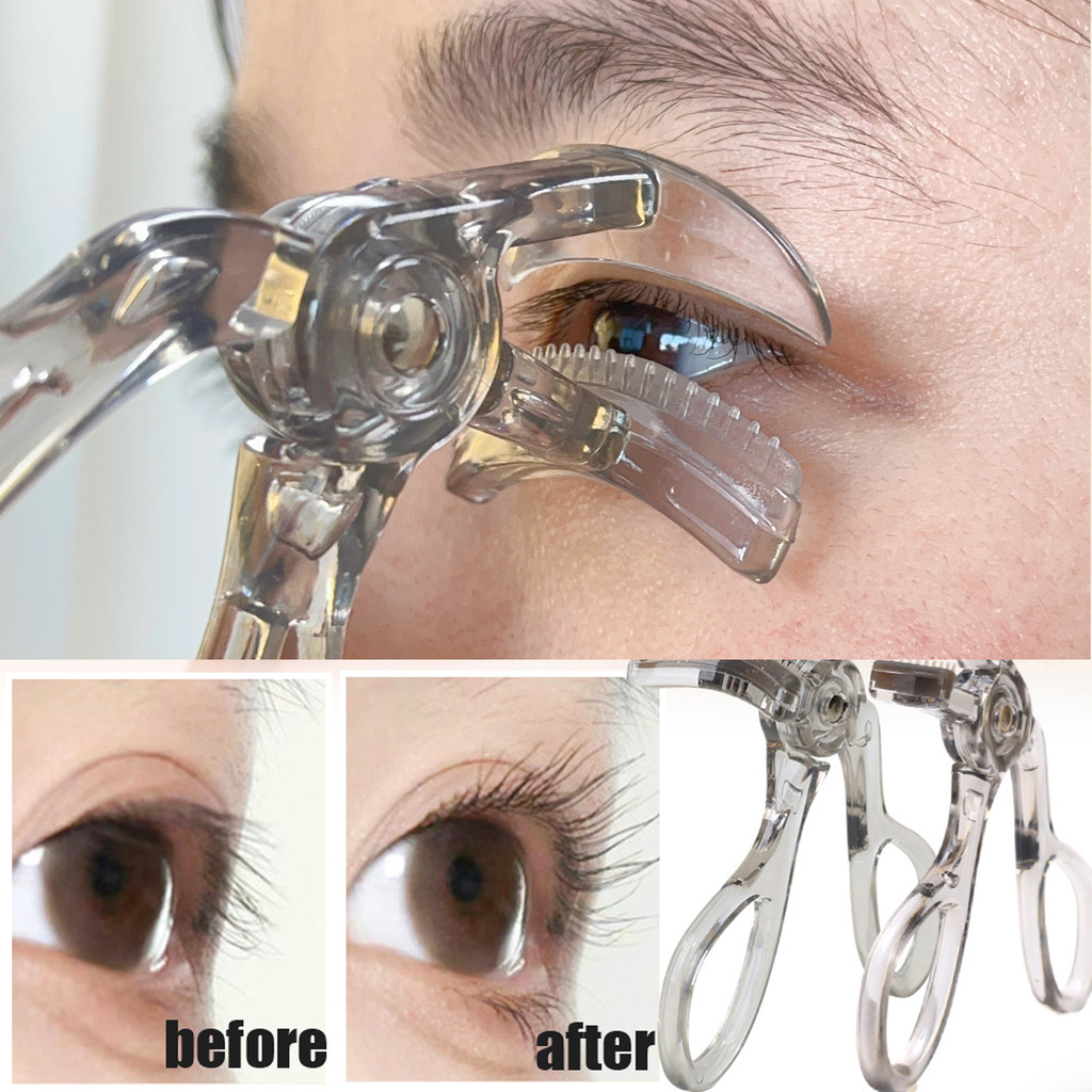 Dụng cụ uốn mi chải răng mềm - Thiết kế không viền 360 độ chính xác - Phụ kiện làm đẹp nhẹ không gây hại