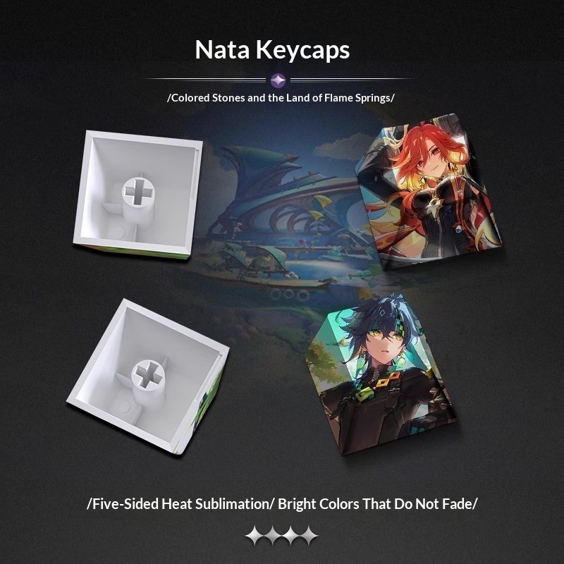 Keycap 4 Nút Mavi Casitra Tla Li Chas Kamarani | KCAP - World of keycaps