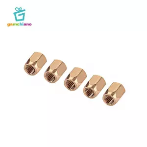 5x Đồng Đàn Guitar Giàn Cần Đai Ốc Cho Đàn Guitar Điện Bass Phần Phụ Kiện