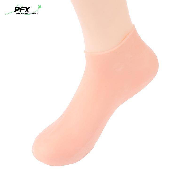 PFX 1 Đôi Tất Chăm Sóc Bàn Chân Spa Silicone Dưỡng Ẩm Gel Chống Nứt Bảo Vệ Không