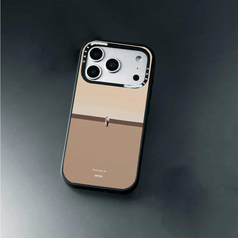 CASECASE X Feels linke 18 Ốp Lưng Máy Ảnh Màu Trắng Vòng Phiên Bản Mờ Đen Cứng Hút Từ Tính Tác Động Dành Cho Apple IPhone 13 14 15 16 17 Pro Max Air Plus Có Hộp