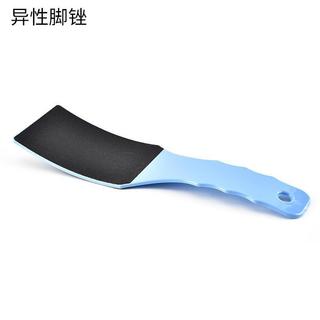 Giấy nhám hai mặt Bàn chân Tập tin tẩy tế bào chết Da chết Bàn chà chân vết chai Chăm sóc bàn chân Tay cầm cong Bàn chân Chà chân