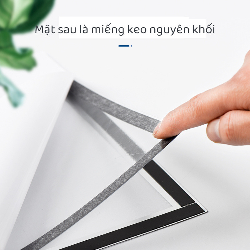 Khung ảnh nam châm treo tường văn phòng, khung đựng A4/A3 trưng bày giấy phép kinh doanh, chứng chỉ