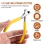 3 Dụng Cụ Bảo Trì Sửa Chữa Đàn Guitar Dây Winder, Guitar Bridge Pins Puller Peg Remover, Kìm Dây Kéo