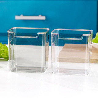 [Còn hàng] Giá sắp xếp tủ lạnh HOMELYHUB, Hộp đựng tủ lạnh dày đa chức năng, Hộp đựng thực phẩm tiết kiệm không gian dung tích lớn có thể xếp chồng lên nhau Hộp đựng thực phẩm Nhà bếp