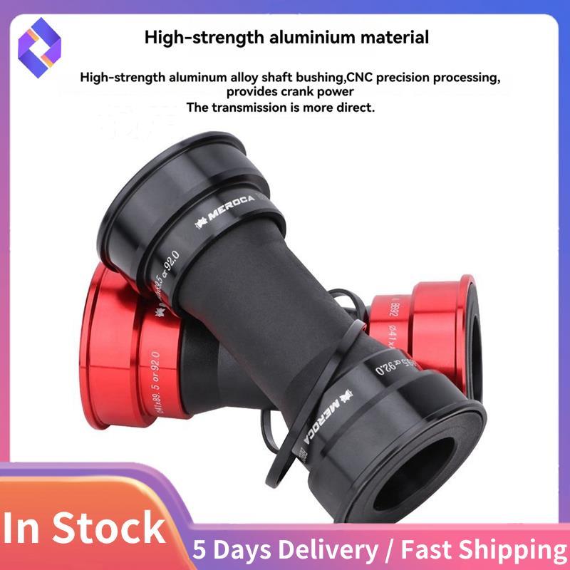 BB92 Press Fit Đáy Chân Đế 41x86.5-92mm Chủ Đề Cho Xe Đạp Đường Bộ PF92 BB86 BB90 BB72 SM BB71 24mm Crankset Đỏ