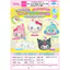 Hàng có sẵn Nhật Bản K2 Capsule Toy Sanrio Big Head Mặt dây chuyền sang trọng Voice Pinch Crying Resell 1BE6