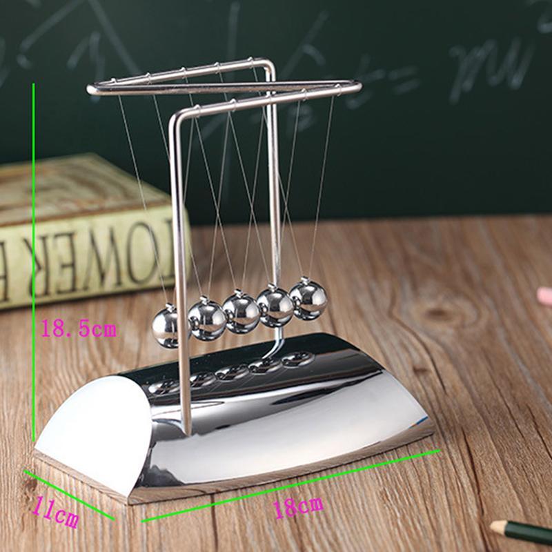 GOAY Z Newton Cradle Con lắc Bóng Vật lý Khoa học Con lắc Cân bằng thép Trang trí bàn VN