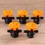 TRTR 1 / 5 Cái 1 / 2 "Nam Ren Xoay Tự Động 360 Độ Tưới Nước Vòi Phun Tưới Vườn Công Viên Bãi Cỏ Hoa Tưới Rau VN