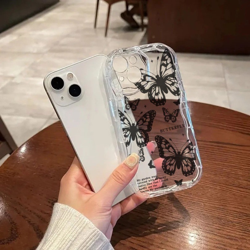 Ốp điện thoại Sóng Bướm Hoa Tre Cho OPPO A5X A5i Pro A6 Pro A5 Pro A18 Vỏ Sóng 3D Ốp điện thoại Mềm