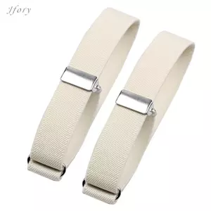 2x Dây giữ tay áo chống trượt kim loại, điều chỉnh được, phụ kiện áo cho nữ