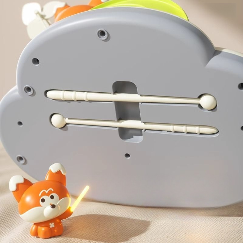 Đàn đồ Chơi Kết Hợp Gõ Phím Piano,Chống Va đập Và Chống Trầy Xước,Đi Kèm Với Gậy Gõ,Đồ Chơi Giáo Dục Cho Trẻ Em