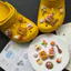 Phụ kiện giày lỗ Good Night Star People Giày dễ thương Hoa Thích hợp cho Crocs Khóa giày giác quan cao cấp Khóa giày có thể tháo rời Khóa giày lỗ Khóa giày Busch Khóa giày Zhibixing ins Hoa giày