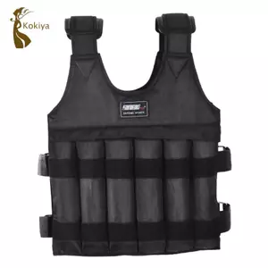 Áo tập nặng 50kg, có thể điều chỉnh, phù hợp với thiết bị tập luyện boxing và fitness