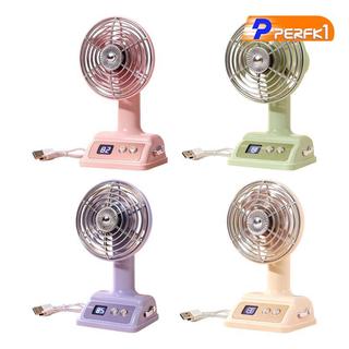 Quạt Để Bàn Nhỏ Sạc Thiết Thực Xoay Nhẹ Di Động Quạt Bàn Mini Cho Nhà Bếp Ký Túc Xá Ngoài Trời Trong Nhà Phòng Ngủ