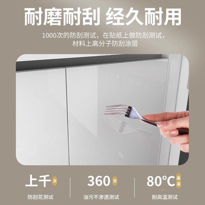 [Sẵn Sàng] Decal dán bếp Chống thấm nước Chống dầu mỡ Giấy dán kính giả đá Cẩm thạch (Marble) Tự dán làm mới tủ bếp và nội thất