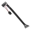 Dây nối dài tiêu đề bảng điều khiển phía trước Yoo 24AWG cho bo mạch chủ Kết nối hợp lý trong một phích cắm