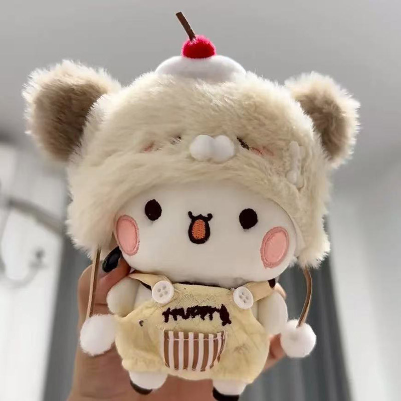 Gấu Trúc Dễ Thương Bubu Dudu Sang Trọng Búp Bê Mũ Đeo Chéo Sang Trọng Móc Khóa Mặt Dây Chuyền Cô Gái Ngọt Ngào Búp Bê Đồ Chơi Sinh Nhật Ngày Lễ Quà Tặng