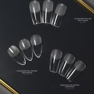 320Patchs / 1 Hộp ANNIES Miếng móng giả trong suốt, nối dài liền mạch, định hình đầu móng, dụng cụ trang trí cho tiệm