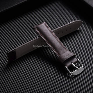 10-24mm Da Bò Mềm Da Thật Chính Hãng Dây Đeo Đồng Hồ Dành Cho Nam Nữ Đồng Hồ Vòng Tay Thay Thế 12 / 13 / 14 / 15 / 16 / 17 / 18 / 19 / 20 / 21 / 22 / 23 / 24mm