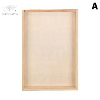 [hatheaven] Bảng trưng bày nghệ thuật móng tay chống bụi phong cách cổ điển Bảng màu móng tay bằng gỗ nguyên khối Tác phẩm tối giản Màn hình trang sức làm móng tay đẹp