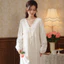 Phụ Nữ Cotton Ren Công Chúa Bộ Đồ Ngủ Váy Ngủ Nữ Cổ Chữ V Váy Ngủ Đồ Ngủ