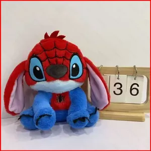 BH2 Lilo Stitch x Avengers Batman Captain America Người Nhện Plushie Gối Búp Bê Cotton Sang Trọng HB2