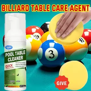 Chất tẩy rửa bàn bể bơi 100ml Chất chăm sóc nỉ bi-a kèm khăn Xịt rửa bàn bi-a cho giải đấu sân vườn tại nhà jiwvn