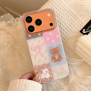 [Sheren] Ốp Điện Thoại Hoa Dễ Thương Thích Hợp Cho i17 16 15 14 13 12 11 pro max Vỏ Bảo Vệ Chống Sốc