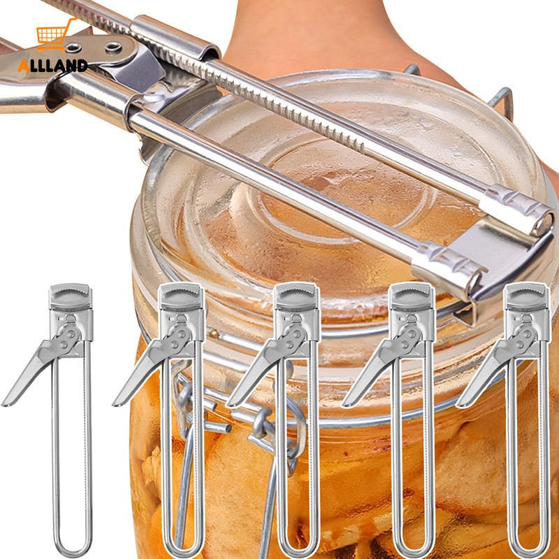 Đồ mở nắp chai đa năng bằng thép không gỉ tiện lợi Dụng Cụ Mở Nắp Chai Lọ،Chống trượt ، Mở hộp đồ hộp، tiết kiệm sức lực