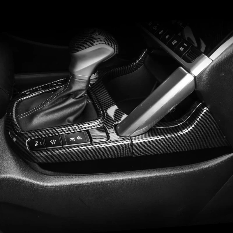 Dành Cho Xe Kia SELTOS 2021-2023 Xe Điều Chỉnh Sợi Carbon Điều Khiển Trung Tâm Bao Viền Phụ Kiện Nội Thất Ô Tô LHD