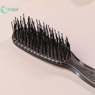Chenlongshang Bàn Chải Tóc Da Đầu Massage Lược Volumizing Tạo Kiểu Tóc Fine Răng Detangling Dụng Cụ Cho Tóc Dài Ướt Khô Nữ Quà Tặng EN