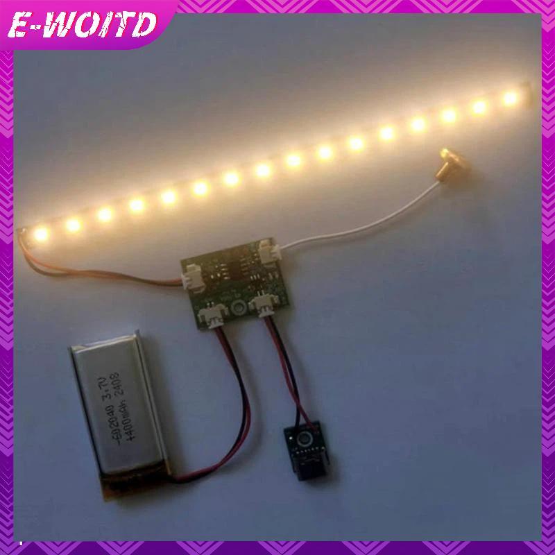 E-WOITD 1 Cái 5V 2A Điện Áp Thấp Đơn / Kép Bảng Điều Khiển Bộ Điều Khiển Đèn LED Sạc Cảm Ứng Mô Đun PCB E-WOITD
