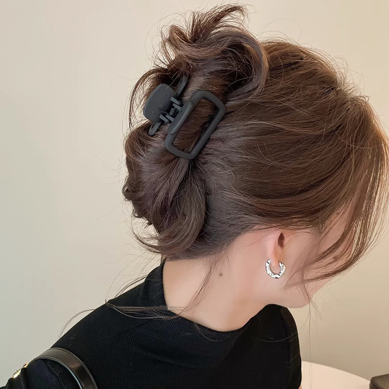 Kẹp Tóc Mini Càng Cua Vuông – Phụ Kiện Tạo Kiểu Tóc Búi & Nửa Đầu Cho Nữ