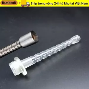 Xịt cầm tay BAMBOOB Vòi sen cầm tay hữu ích Không bắn tung tóe Sữa rửa hậu môn bằng silicon