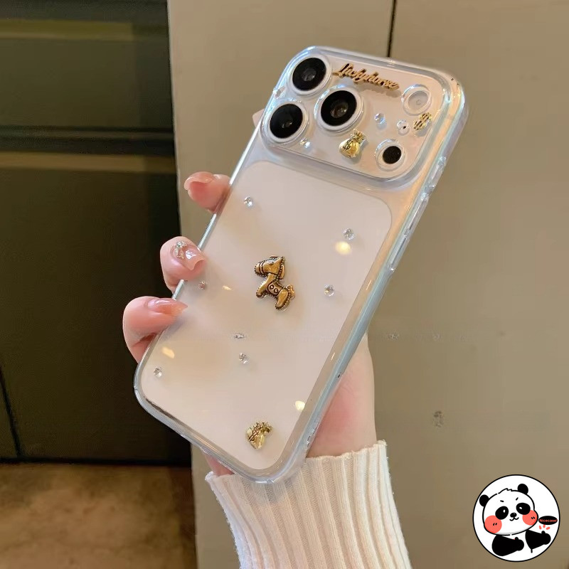 Ốp Điện Thoại Pony handmade Nguyên Chất Cho Xiaomi Mi 11 10 Ultra 11i 11X 10S 10T 10i 10T 9T Pro 9 Lite 8 Mi 6X 5X A3 A2 A1 Mix 4 Mi CC9 Pro CC9E Vỏ Hoạt Hình Dễ Thương Ngựa Trong Suốt Mềm Mại Vỏ
