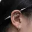 Punk Spike Bông Tai thép không gỉ, cá tính cho nam và nữ - Quà tặng độc đáo