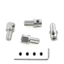 4 Kim Loại Trung Tâm Drive Hub 6888 Cho Traxxas Slash 4X4 VXL Rustler Stampede Hoss Remo Sở Thích 9EMO HQ727 1 / 10 RC Xe Nâng Cấp Phần