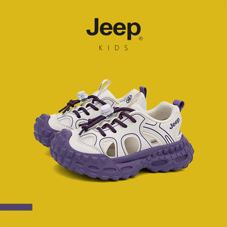 JEEP Giày Trẻ Em Bé Trai Bé Gái Mùa Hè Bố Giày Velcro Rỗng Đen Chống Trơn Trượt Thể Thao Thoáng Khí Giày Chạy Bộ Thông Thường