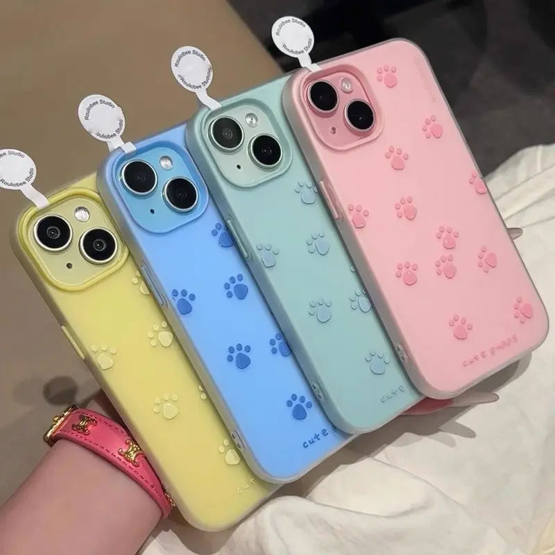 Ốp Jelly Hình Dâu Chan Cho iPhone X-17 Pro Max/Air