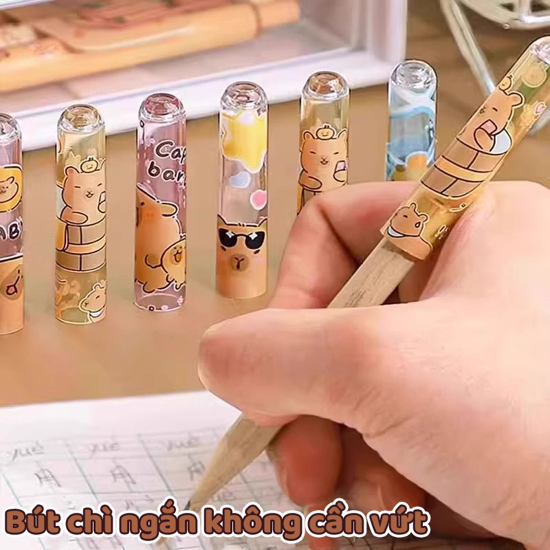 36 Chiếc Nắp Bút Chì Độc Đáo, Set Đầu Bút Chì Mini Hoạt Hình Sinh Động, Bảo Vệ Bút Chì Thông Minh Cho Học Sinh